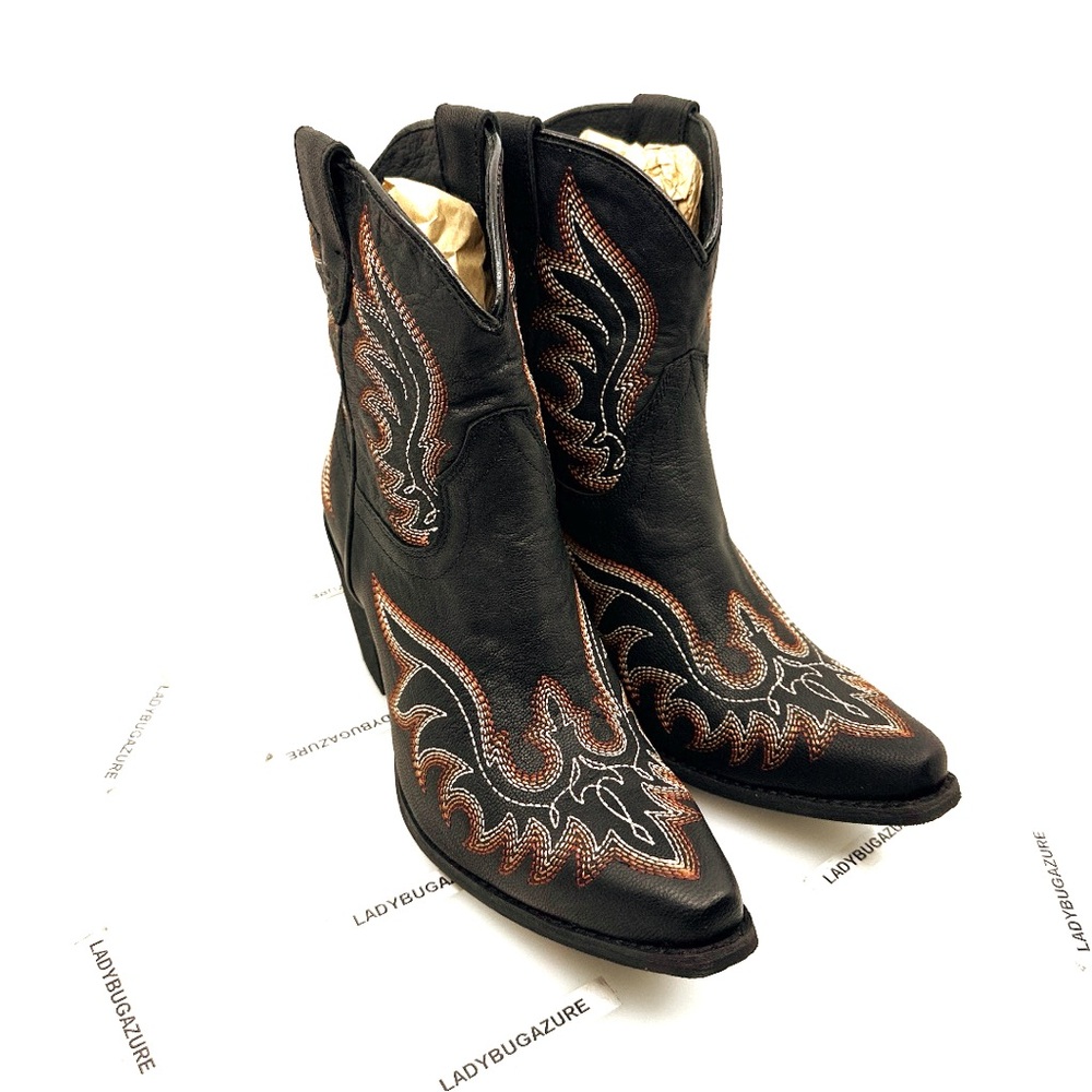 🔥 NWOB ARIAT Chandler LXE Spade Women’s SnipToe Black Boots Size 7 - Picture 5 of 15